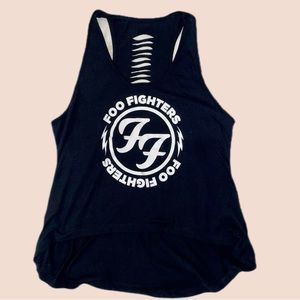 Foo Fighters racer back tank top